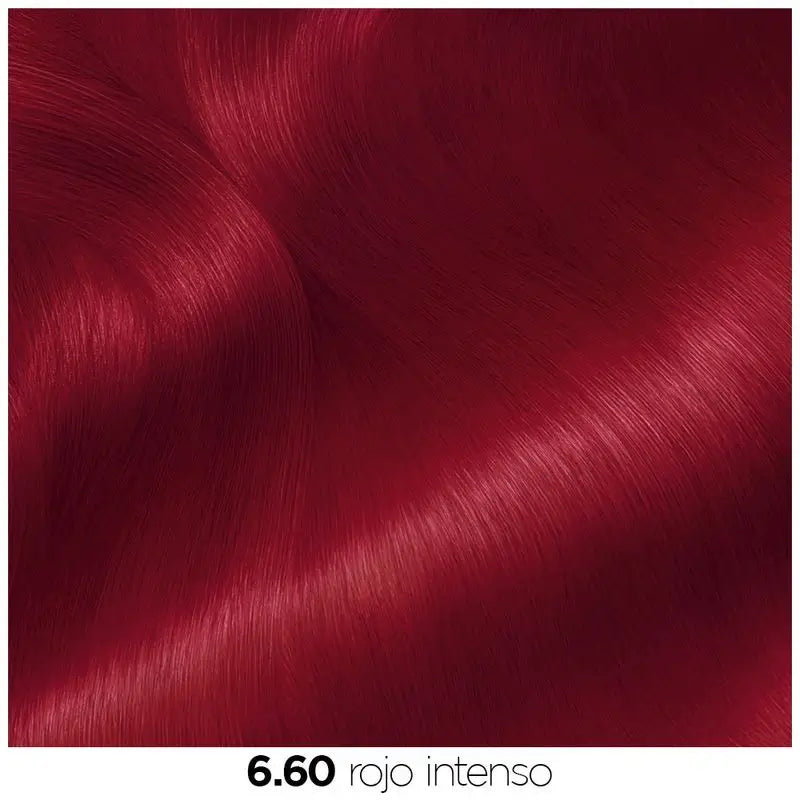 Garnier Olia Coloração Permanente sem amoníaco: vermelho forte e profundo 6,60, óleos florais, aroma agradável