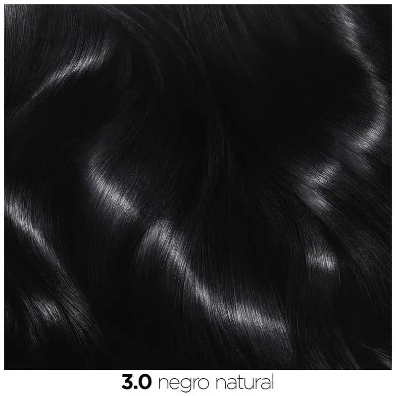 Garnier Olia Coloração Permanente sem amoníaco: preto natural 3.0, óleos florais, aroma agradável