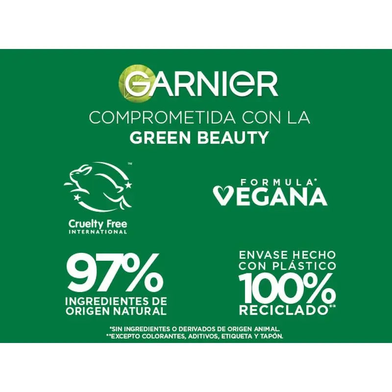 Champô Garnier Ultra Doux Água de Arroz com água de arroz para cabelos compridos e baços.