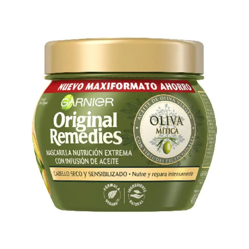 Garnier Original Remedies Máscara Nutritiva Extrema para Cabelos Secos e Sensibilizados , 340 ml