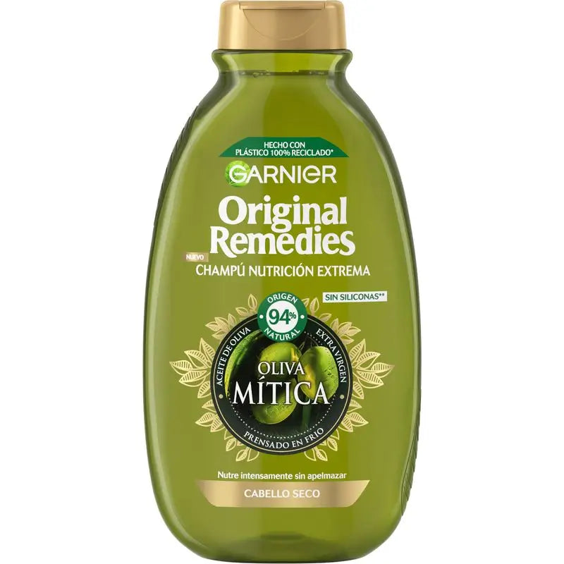 Garnier Remédios Originais Garnier Remédios Originais Champô Olive Mythic para Cabelos Secos 300 Ml