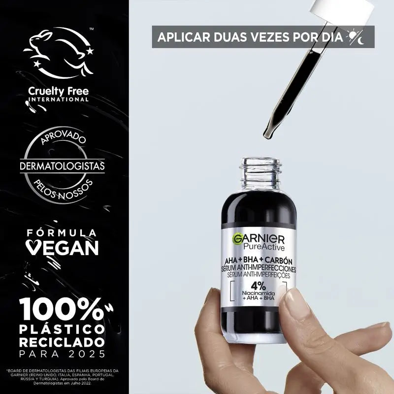 Garnier Sérum Anti-Perfeições com 4% de Niacinamida, Aha e Bha, 30Ml