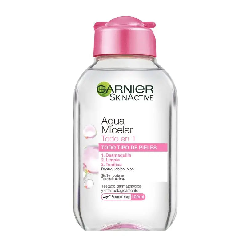 Garnier Skin Active Garnier Skin Active Classic Água Micelar Formato de Viagem Para Pele Normal Tudo Em Um , 100 Ml