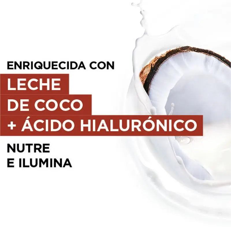 Garnier Skin Active Nutri Bomb Milky Mask Máscara Láctea Iluminadora com Leite de Coco e Ácido Hialurónico para peles secas e sem brilho