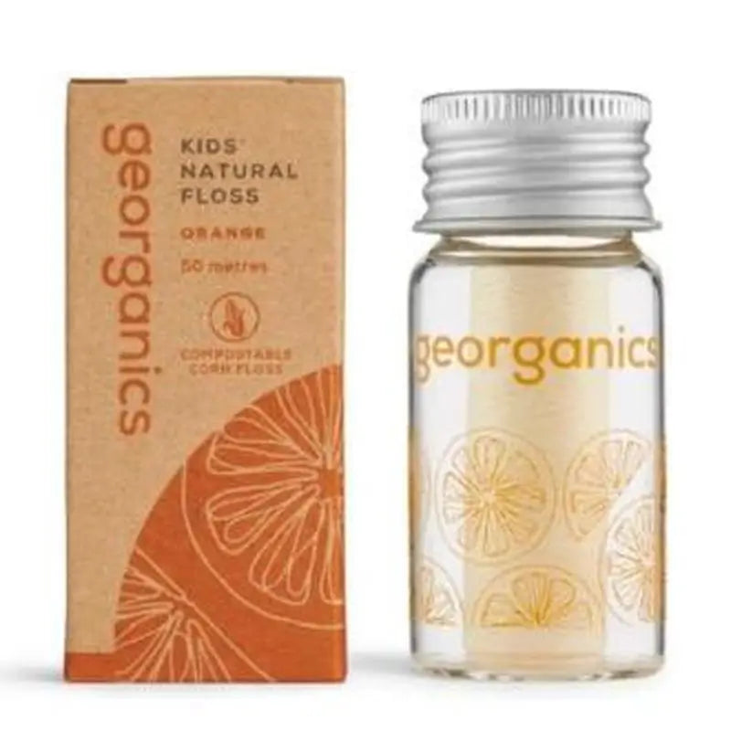 Georganics Hilo Dental Naranja 2Udsx50M. 