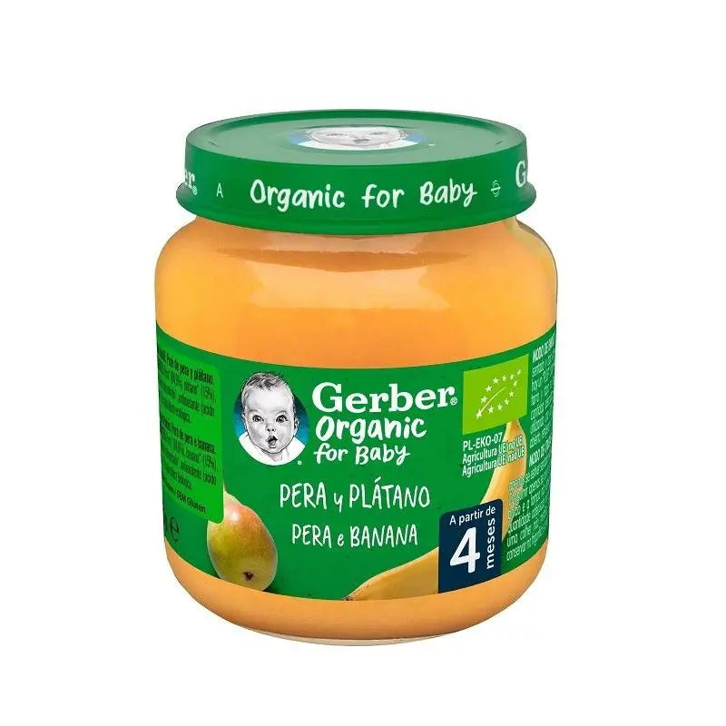 Gerber Tarrito Organic Pera Platano