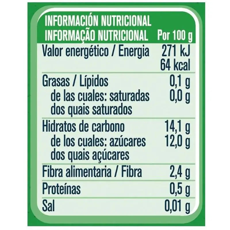 Frascos de 125g x 6 unidades de Pera Orgânica com Banana Gerber