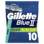 Gillette Blue Ii Plus Slalom Lâminas de barbear descartáveis, 10 unid.