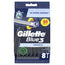 Gillette Blue3 Smooth Navalhas descartáveis para homem, 3 lâminas, 8 unid.