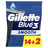 Gillette Blue3 Smooth 3 Blade Disposable Razors, 16 pcs.