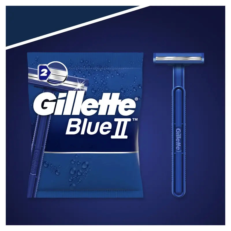 Gillette Blueii Navalhas descartáveis para homem , 20 peças.