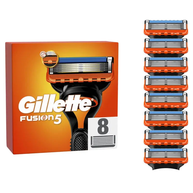 Recarga Gillette Fusion 5, 8 peças