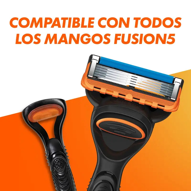 Gillette Fusion5 Power Lâminas de substituição para máquinas de barbear para homem , 4 peças