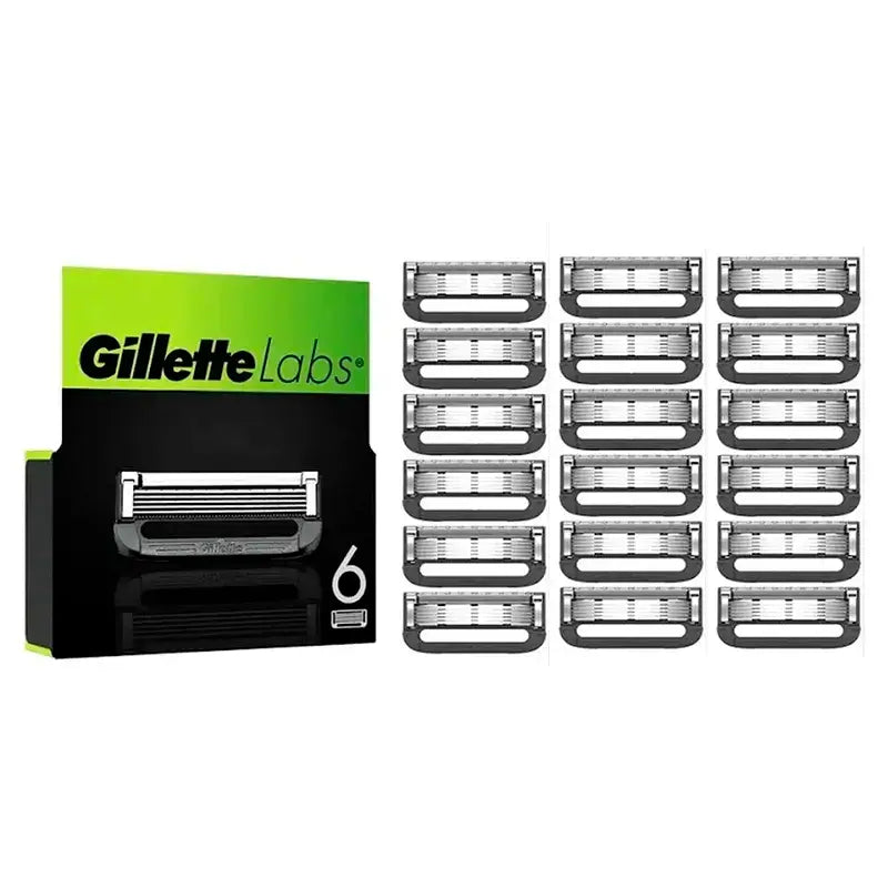 Recargas Gillette Labs, 6 x 3 pcs.