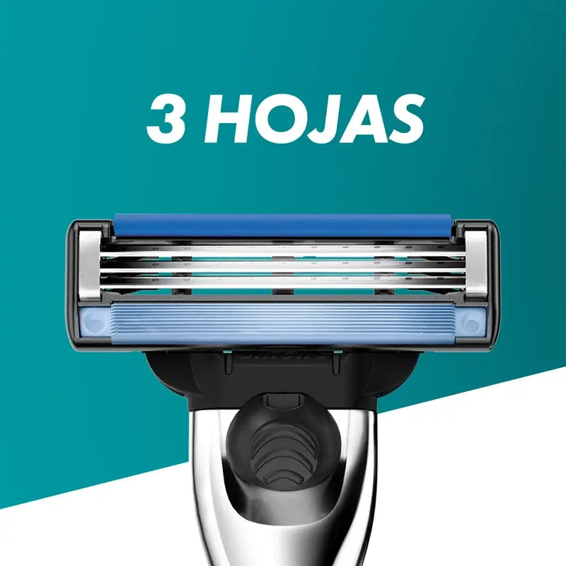 Gillette Mach3 Turbo Recargas para máquinas de barbear para homem , 4 unid.