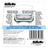 Gillette Skinguard Sensitive Fusion Handle Refil Compatível, 4 pcs.