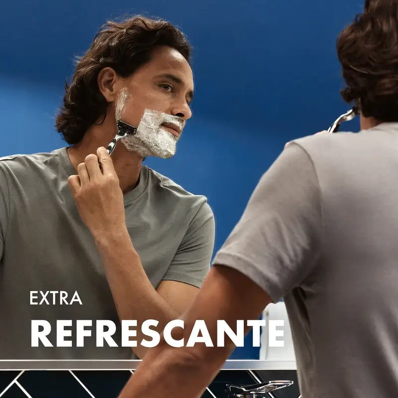 Gillette Series Gel de Barbear Refrescante com Eucalipto , 2x200 ml