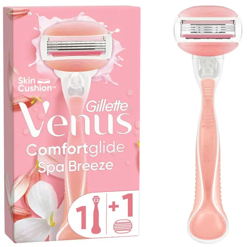 Gillette Venus Comfortglide Spa Breeze , 1 cabo + 1 recarga