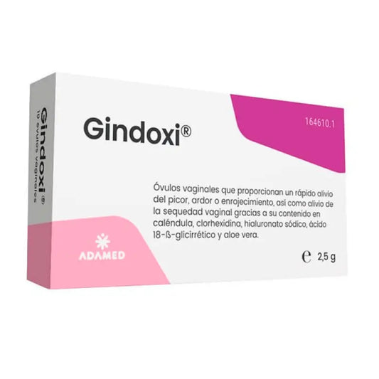 Gindoxi, 10 Óvulos Vaginales