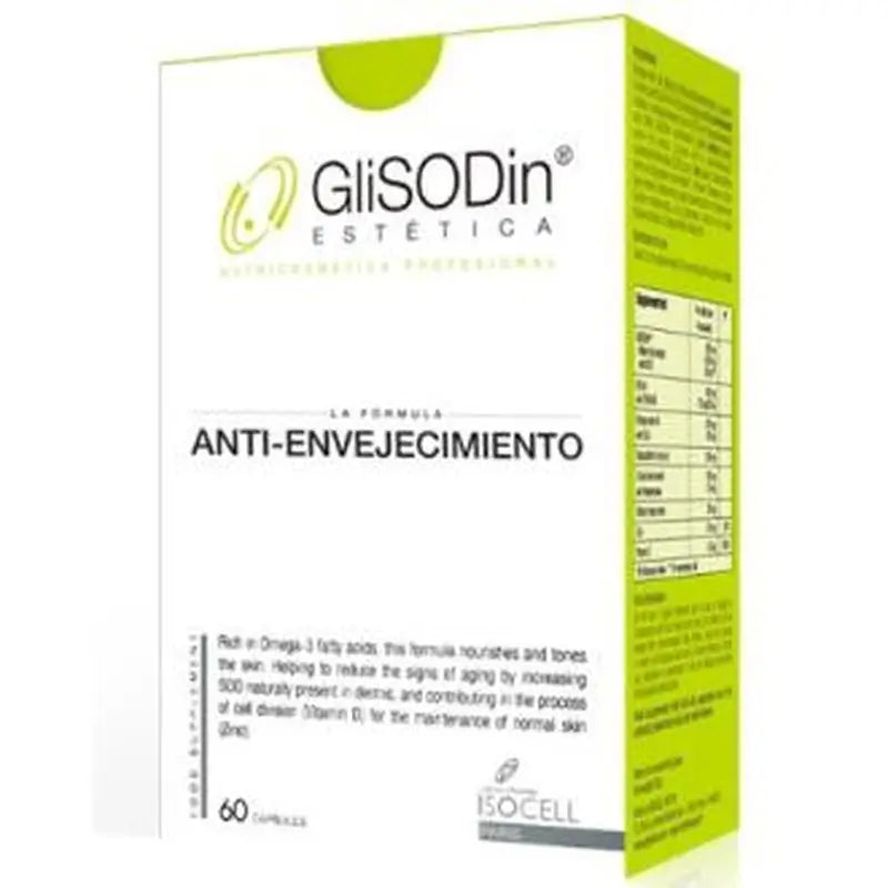 Glisodin Glisodin Antienvejecimiento 60 Cápsulas 