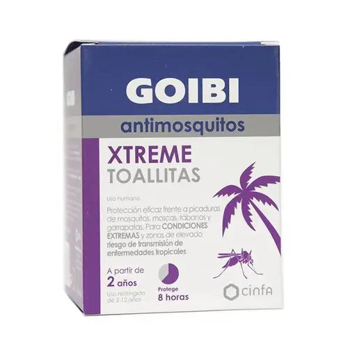 Goibi Antimosquitos Xtreme Toallitas Repelente 1