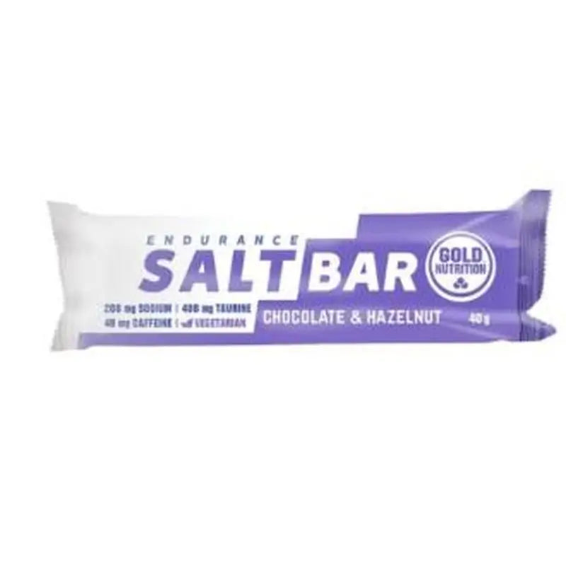 Gold Nutrition Endurance Salt Bar Choco-Avellana 15Ud.