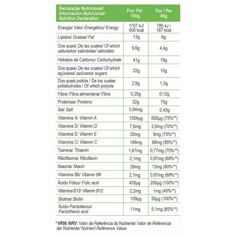 Gold Nutrition Total Protein Bar Iogurte-maçã 15Ud.