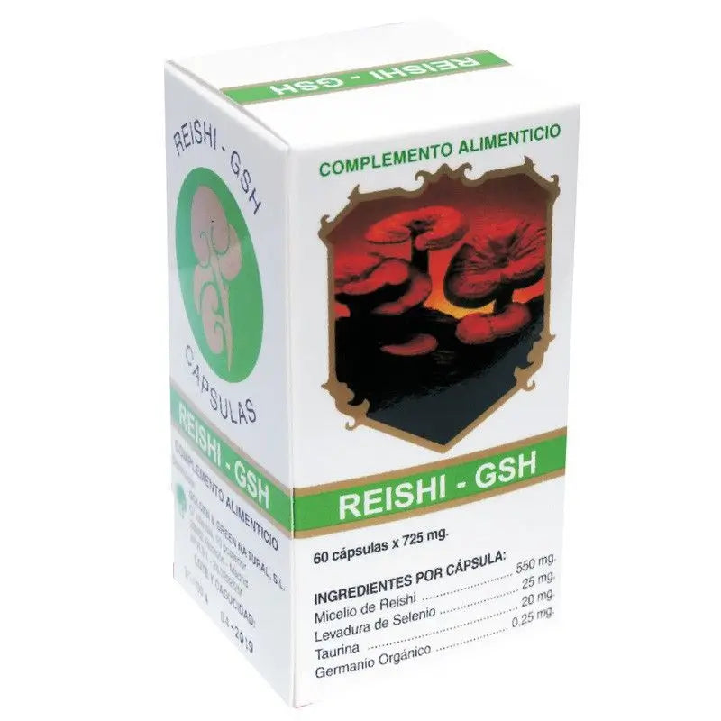 Golden Reishi Gsh, 60 Cápsulas      