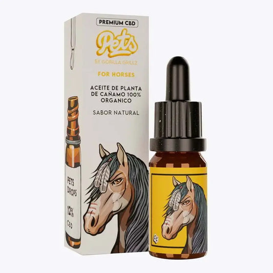 Gorilla Grillz Óleo Cbd 12% Para Cavalos , 10 ml