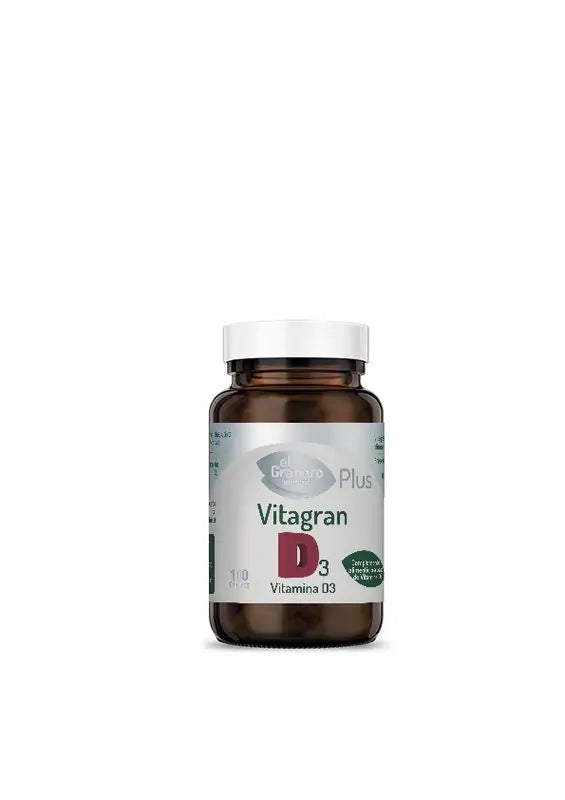 Granero S Vitagran D3 4000Ui, 100 Cápsulas De 100 Mcg   