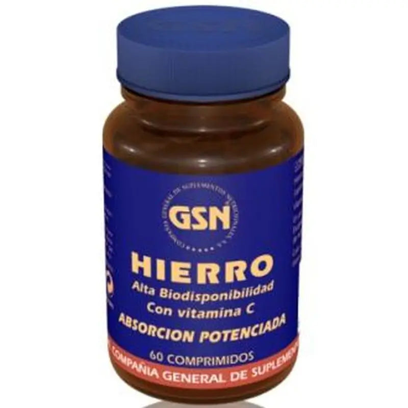 Gsn Hierro 60 Comprimidos 