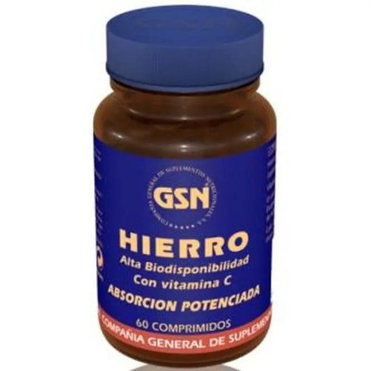 Gsn Hierro 60 Comprimidos 