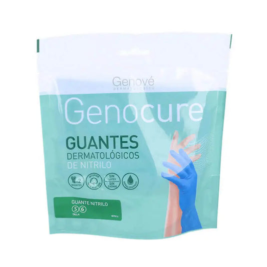 Genove Genocure Guantes Nitrilo Dermatológico Talla S/6