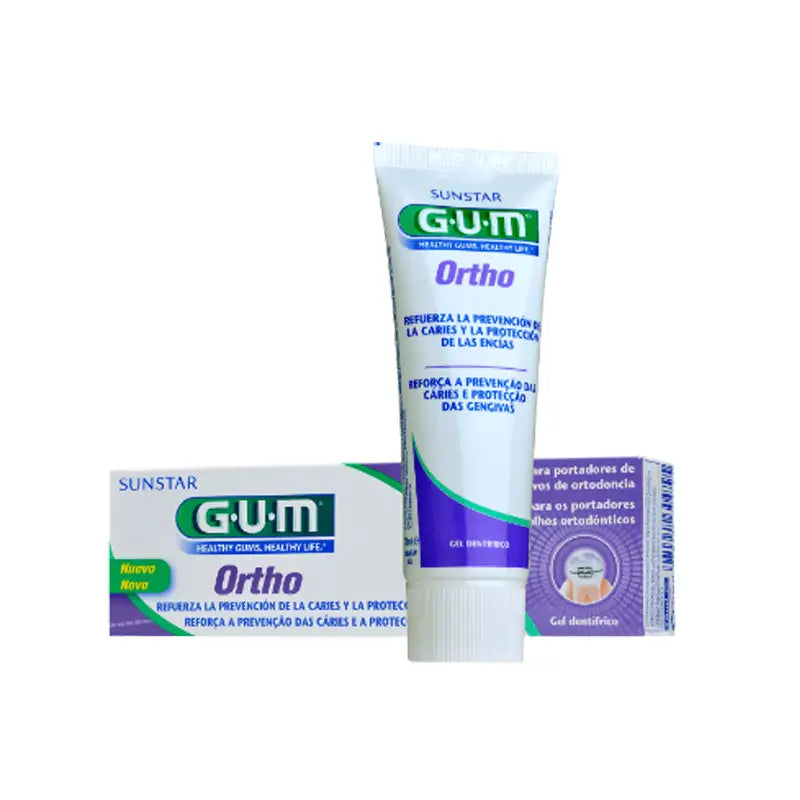 GUM ORTHO GEL DENTIFRICO 75 ML