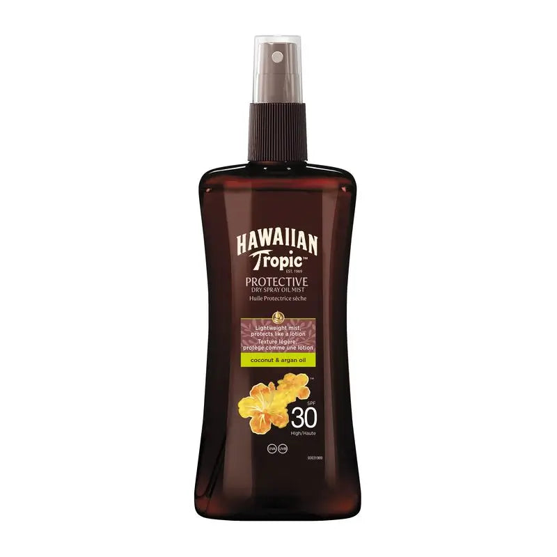 Spray de óleo Hawaiian Tropic Spf30, 200Ml