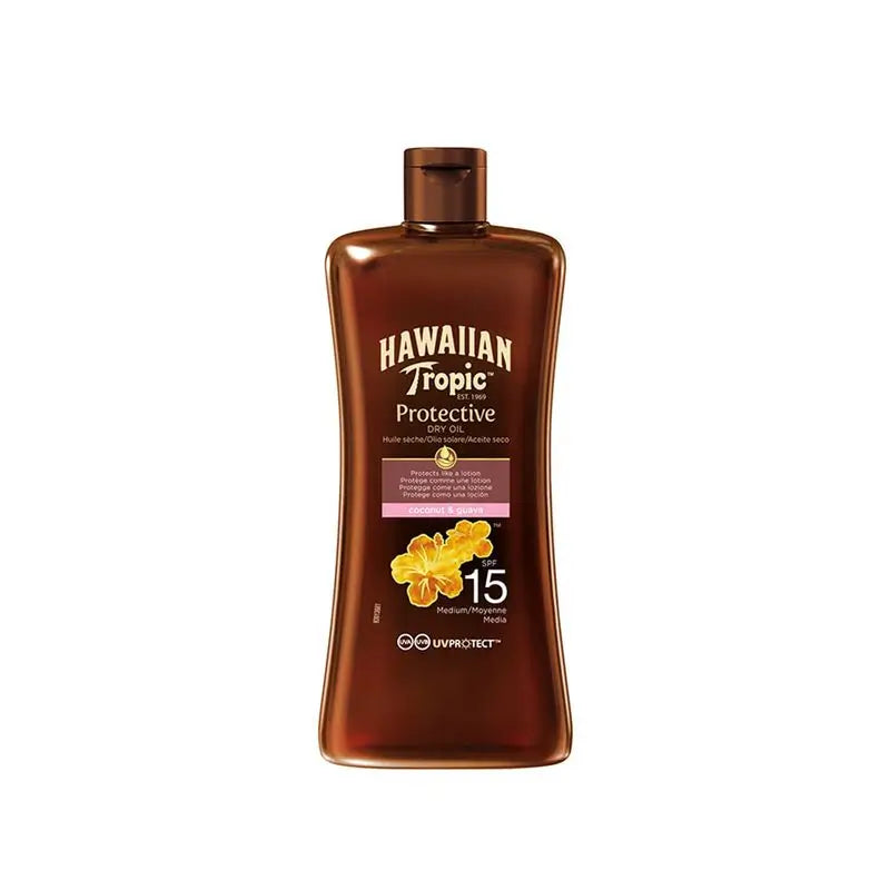 Hawaiian Tropic Mini Óleo Spf15, 100Ml