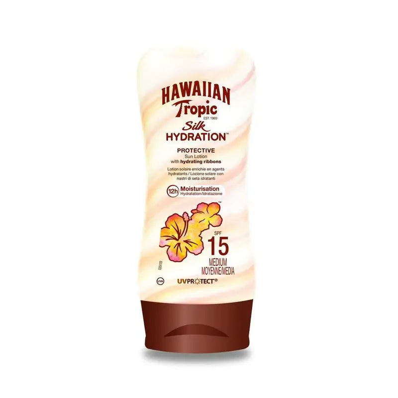 Hawaiian Tropic Locion Silk Spf15 180Ml