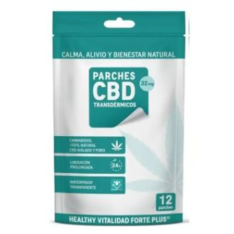 Healthy Vitalidad Forte Plus Healthy Vitalidad Forte Plus Parches Cbd 12Ud. 