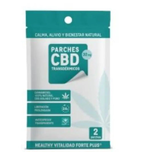 Healthy Vitalidad Forte Plus Healthy Vitalidad Forte Plus Parches Cbd 2Ud. 