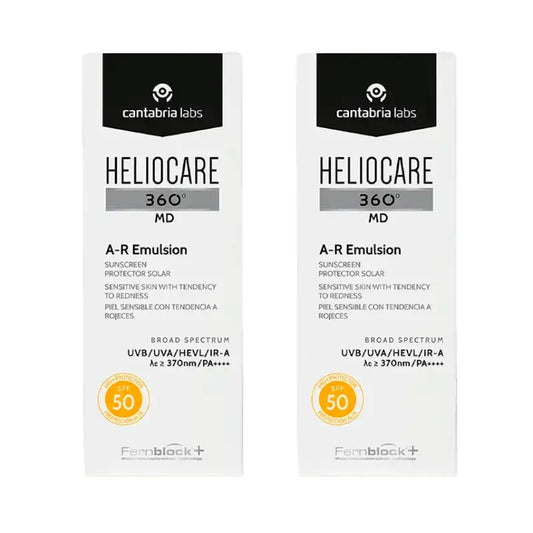 Heliocare 360º Md A-R Emulsão, 2 X 50 Ml