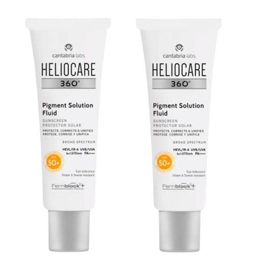 Heliocare 360º Pigment Solution Fluid Spf50+, 2 X 50 Ml