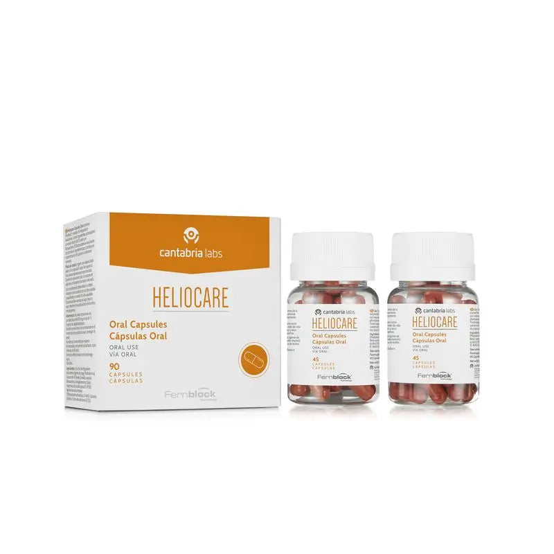 Heliocare Capsules Oral, 2X45 Cápsulas