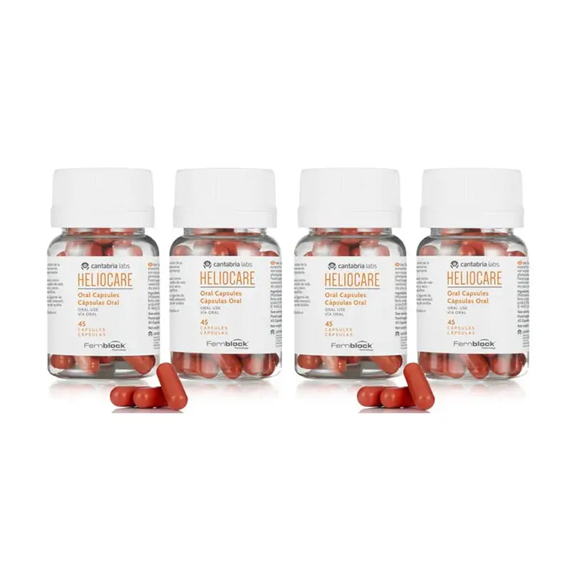 Heliocare Duplo Capsules Oral, 4X45 Cápsulas