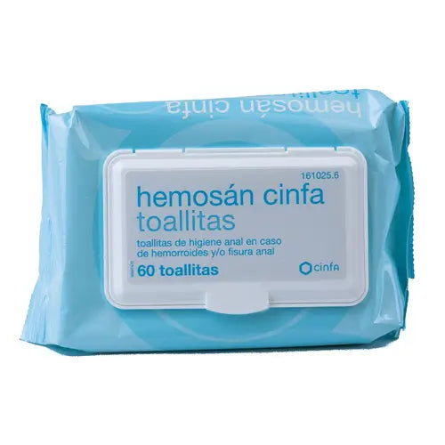 Cinfa Hemosan Toallitas 60 unidades