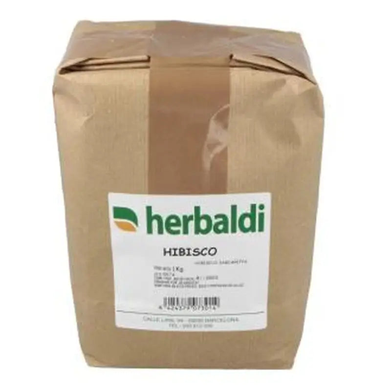 Herbaldi Hierba Hibisco Flor Triturada 1Kg.