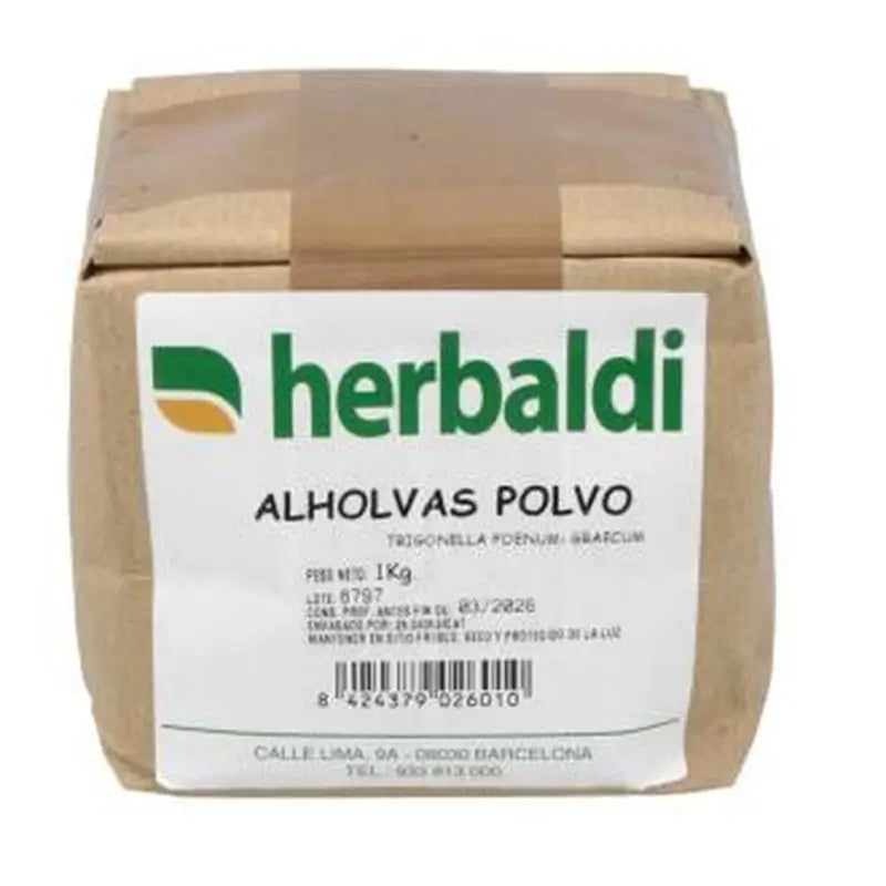 Herbaldi Hierba Alholvas Polvo 1Kg. 