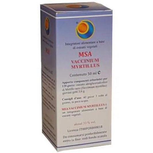 Herboplanet Msa Vaccinium Myrtillus Brotes Arandano 50Ml.