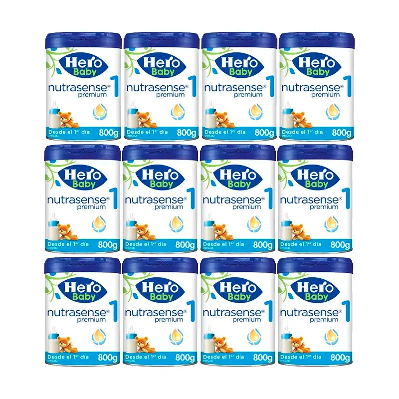 Hero Baby Hero Baby Leite Infantil Premium Nutrasense 1 , 12 x 800 g