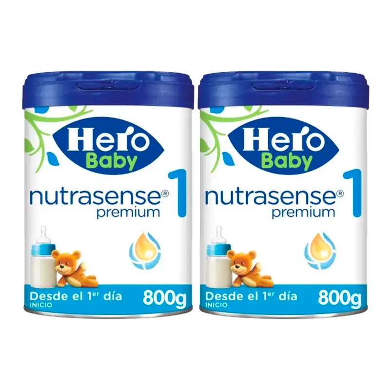 Hero Baby Hero Baby Leite Infantil Premium Nutrasense 1 , 2 x 800 g