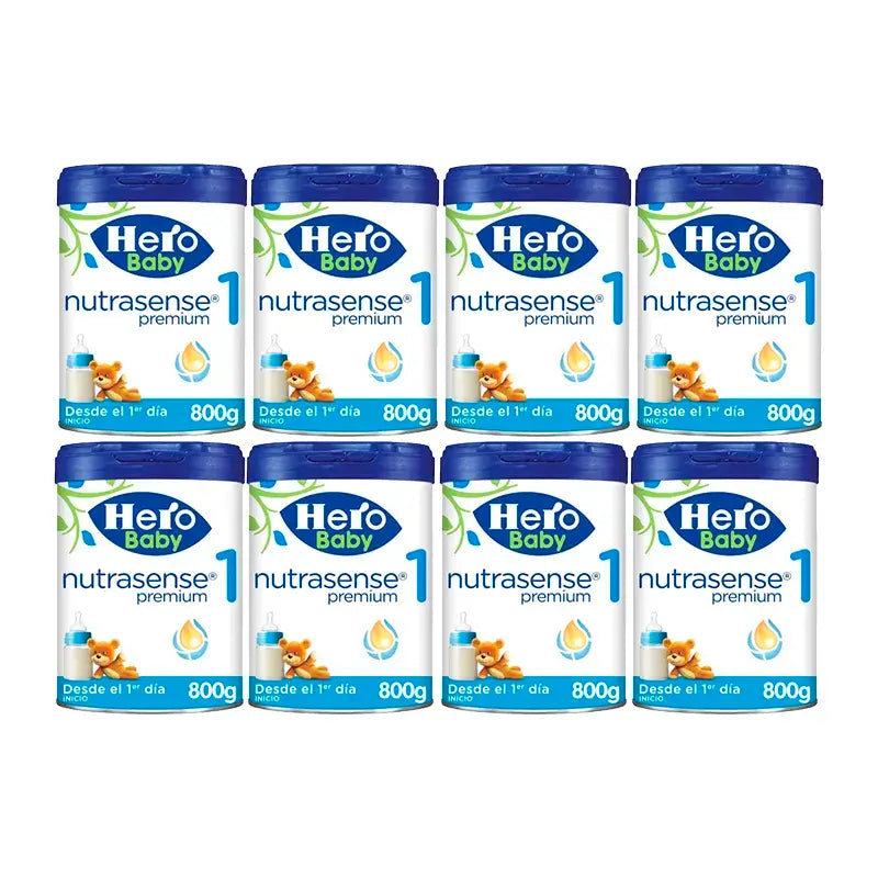 Hero Baby Hero Baby Leite Infantil Premium Nutrasense 1 , 8 x 800 g